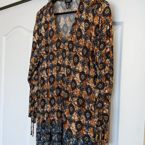 Boho Batik Print Tunic NWOT - Picture 11 of 11